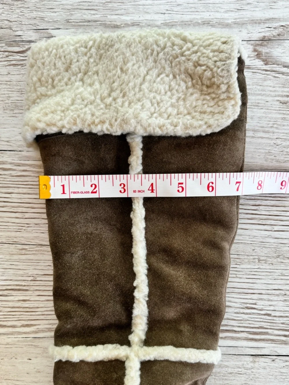MICHAEL Michael Kors Tall Suede Shearling-Lined Boots 7M